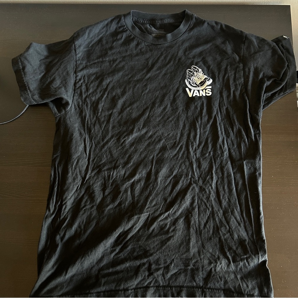 Vans Anniversary Sk8-hi graphic tee — black (size Large)